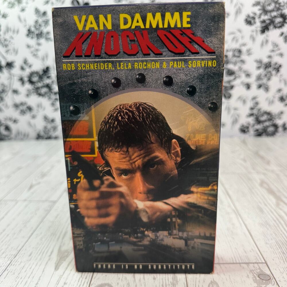 Knock Off VHS Tape 1998 Jean Claude Van Damme TriStar Pictures